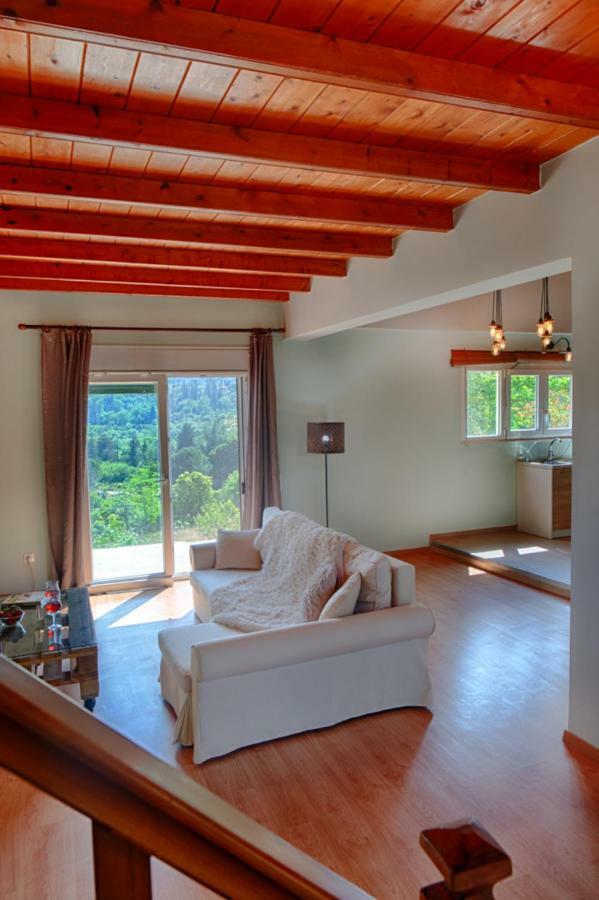 Modern Eco Friendly Villa Close To Town Pelekas Exterior foto